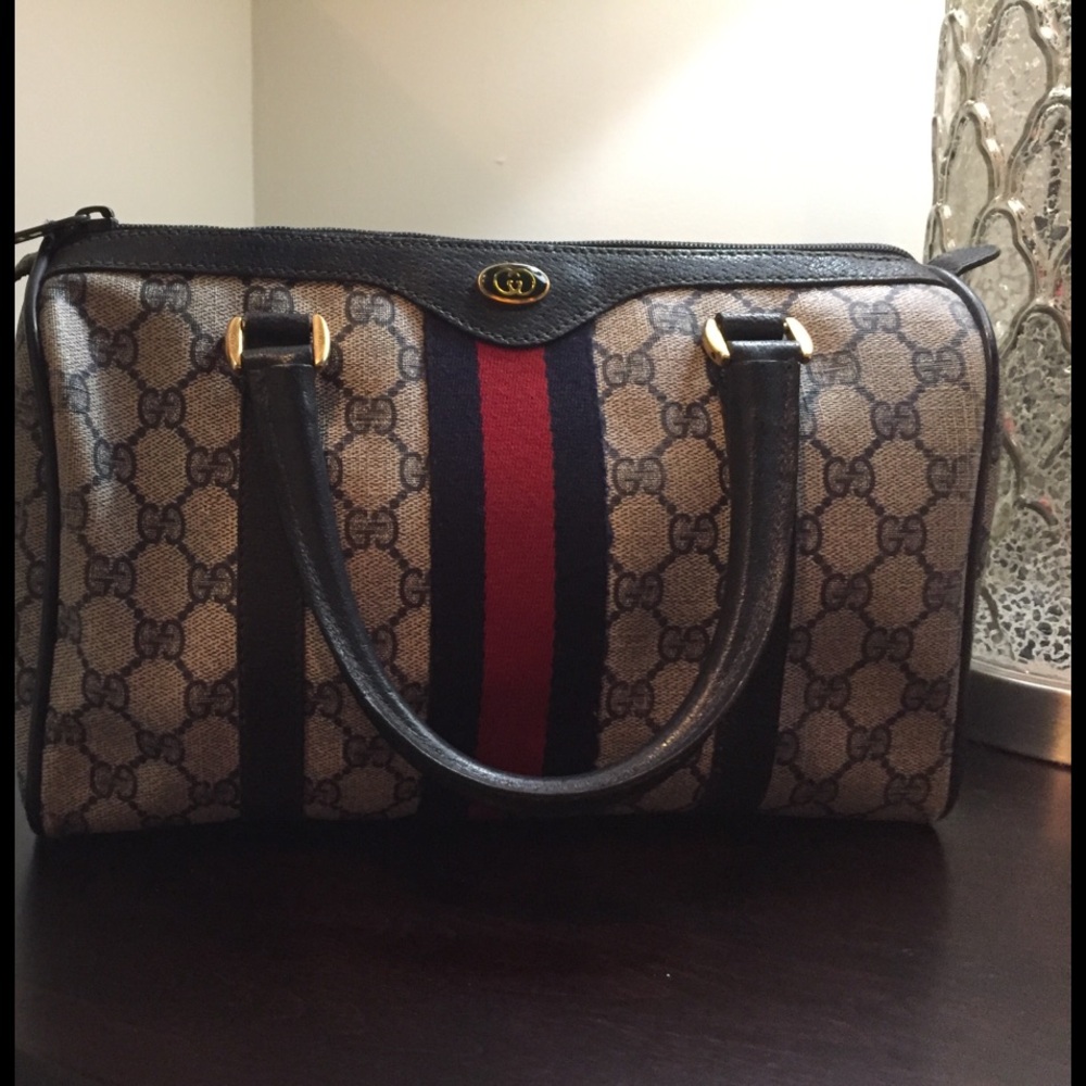 Vintage Gucci Boston Bag